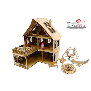 Kit Casa Bonecas 29 Moveis Lol Polly Cindy Natural - Darama