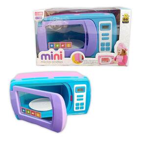 Brinquedo Micro-Ondas Azul Infantil - Bs Toys