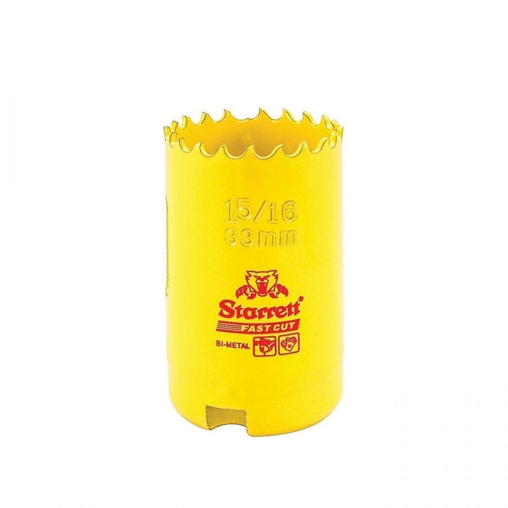 Serra Copo Starrett Bimetal 33Mm  Fast Cut 