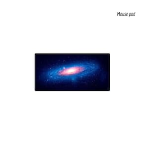 Mouse Pad Speed Gamer Extra Grande 700 X350 X 3 Mm Galáxia