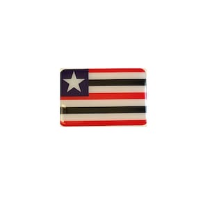 Adesivo Resinado Da Bandeira Do Maranhão 9X6 Cm
