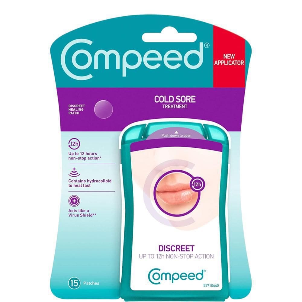 Adesivo Para Herpes Labial Compeed Cold Sore - 15 Unidades