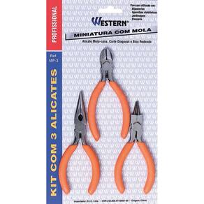 Kit Ferramentas Alicates Miniaturas Western