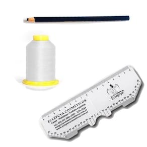 Linha Poliamida Sobrancelhas + Lápis E Régua