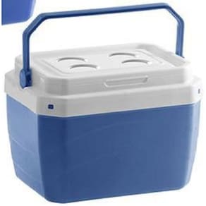 Caixa Térmica De Plastico Azul 17L 39,5X31X25,5Cm
