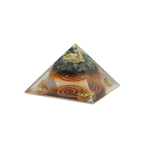 Orgonite Pirâmide Da Ordem De Santa Esmeralda - Cura