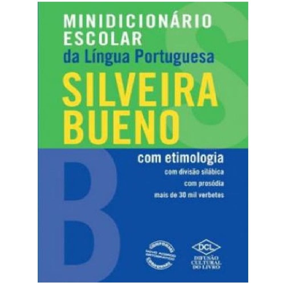 Livro Minidicionario Escolar Silveira Bueno