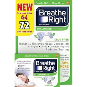 Breathe Right Dilatador Nasal Sensitive 72 Unidades