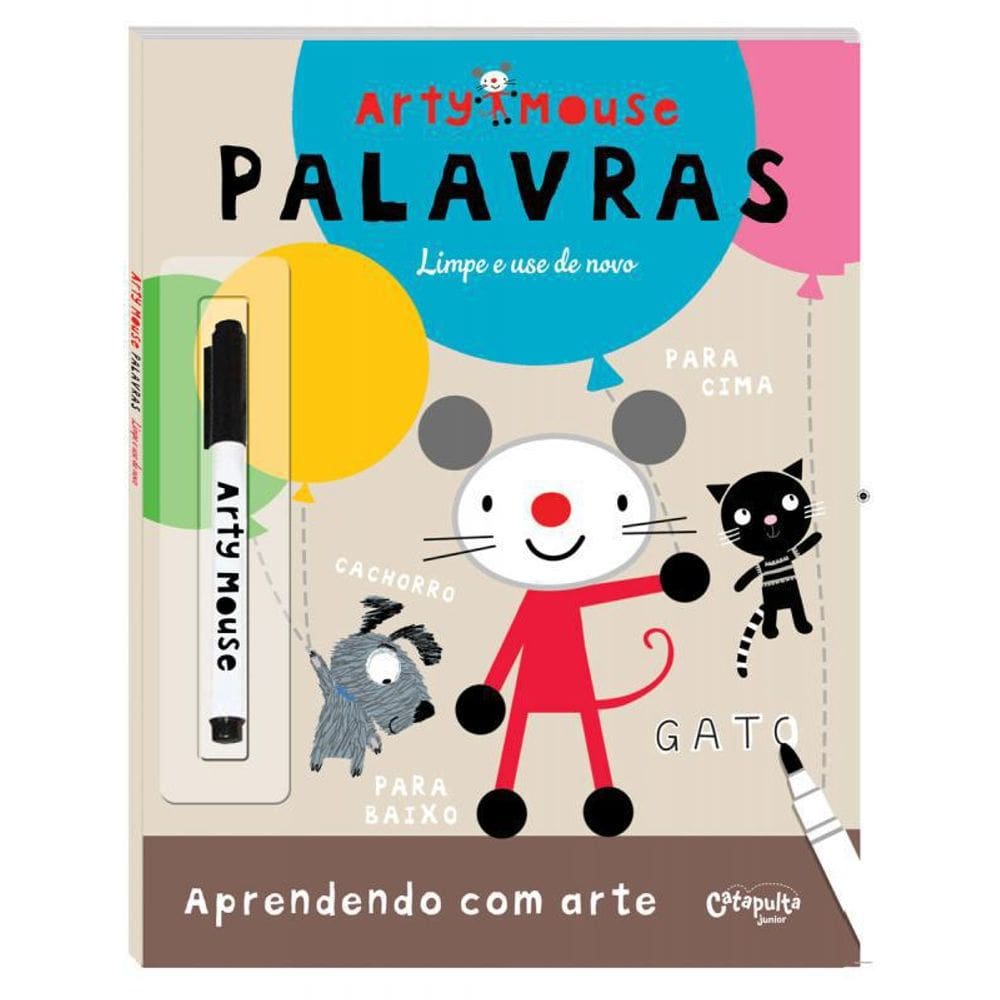 Livro Arty Mouse - Palavras