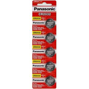Blister 5 Unidades bateria cr 2032 panasonic pra Placa Mae