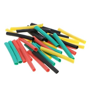 Kit 328 Tubo Espaguete Termo Retrátil Colorido