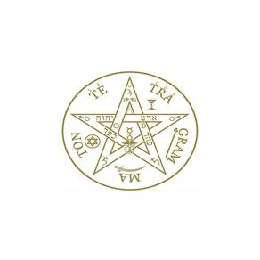 Adesivo Radiônico Pentagrama - Com 12 Adesivos - 5 Cm