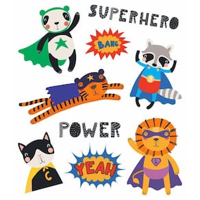 Tatuagem Temporária Infantil - Super Heróis - Tatufun