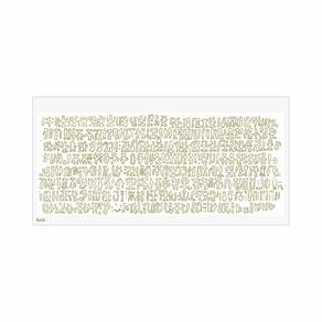 Placa Radiônica KEITI - Proteção contra Energias - 22x10cm