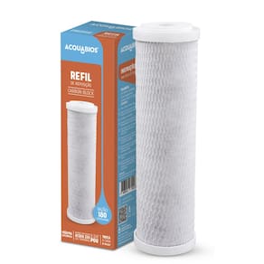 Filtro Água ACQUABIOS Carbon Block 9.3/4E - Retenção 5 Micra