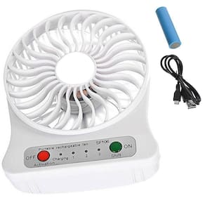 Mini-Ventilador De Mesa Branco Eiyo