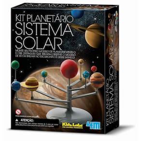 Kit Planetário Sistema Solar 4M Brinquedo Educativo 30 Cm