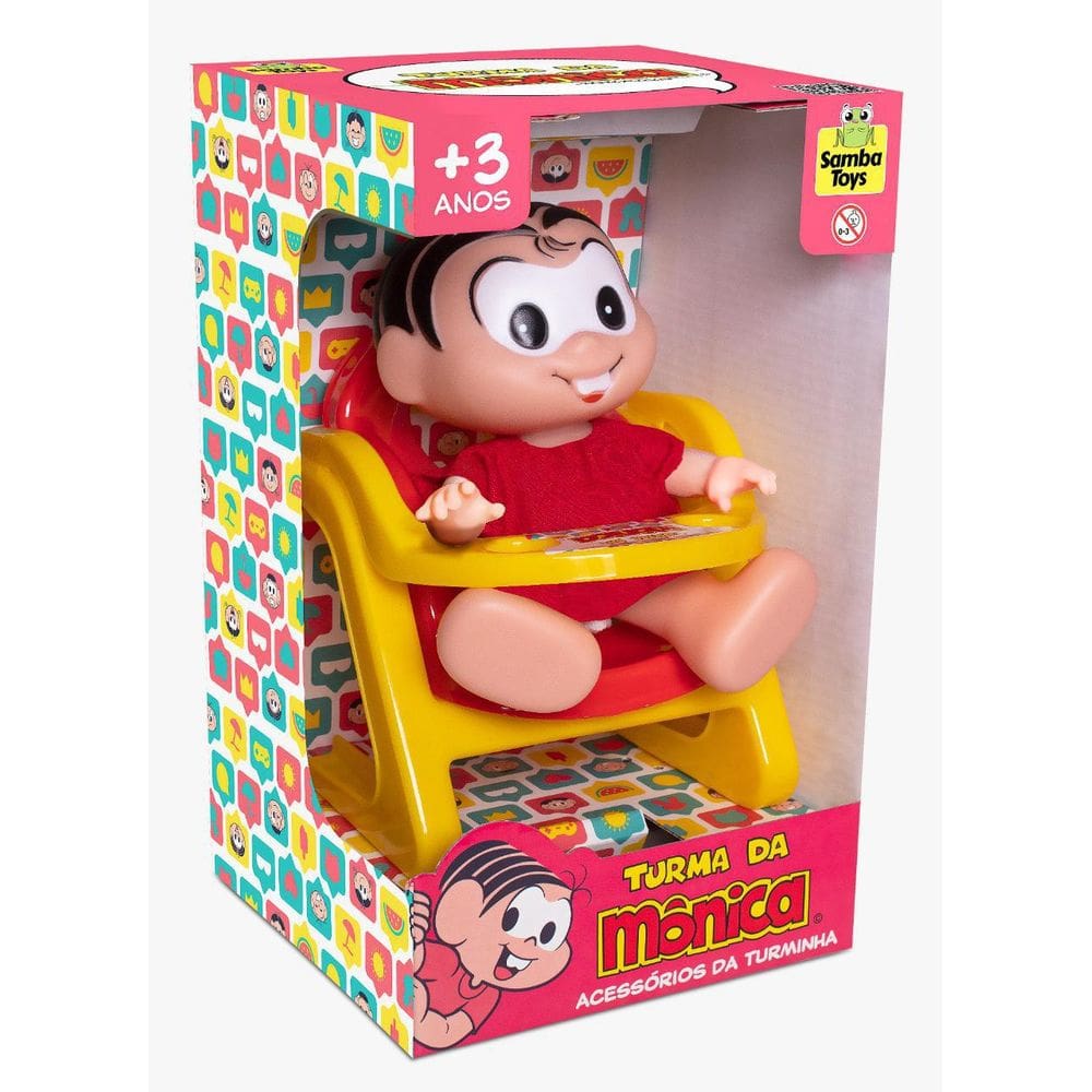 Mini Cadeira De Papinha - Turma Da Mônica