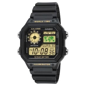 Relógio Masculino Casio Digital Ae1200Wh-1Bvdf