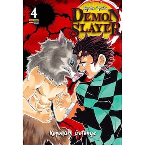 Livro Demon Slayer - Volume 4