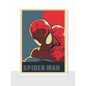 Placa decorativa - Homem aranha