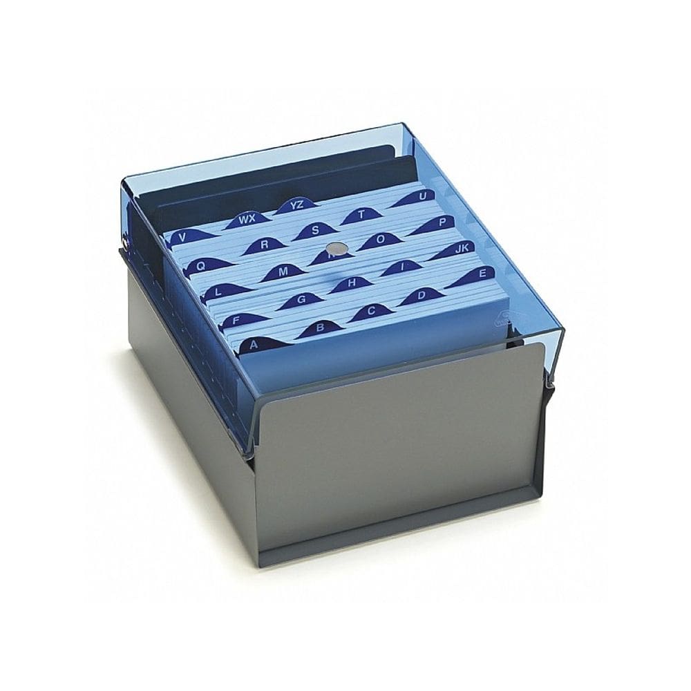 Fichário De Mesa 5x8 Fume Acrimet