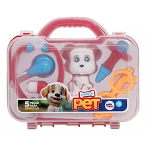 Brinquedo Maleta De Veterinário Meu Pet Paki Toys
