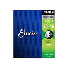 Encordoamento Guitarra Elixir Optiweb 010 046 Light 19052