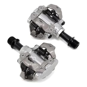 Pedal Shimano PD-M540 Prata com Taquinhos SM-SH51 MTB 352g