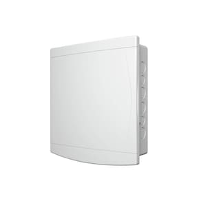 Quadro De Embutir Em Pvc 18/24 Disjuntores Com Barramento