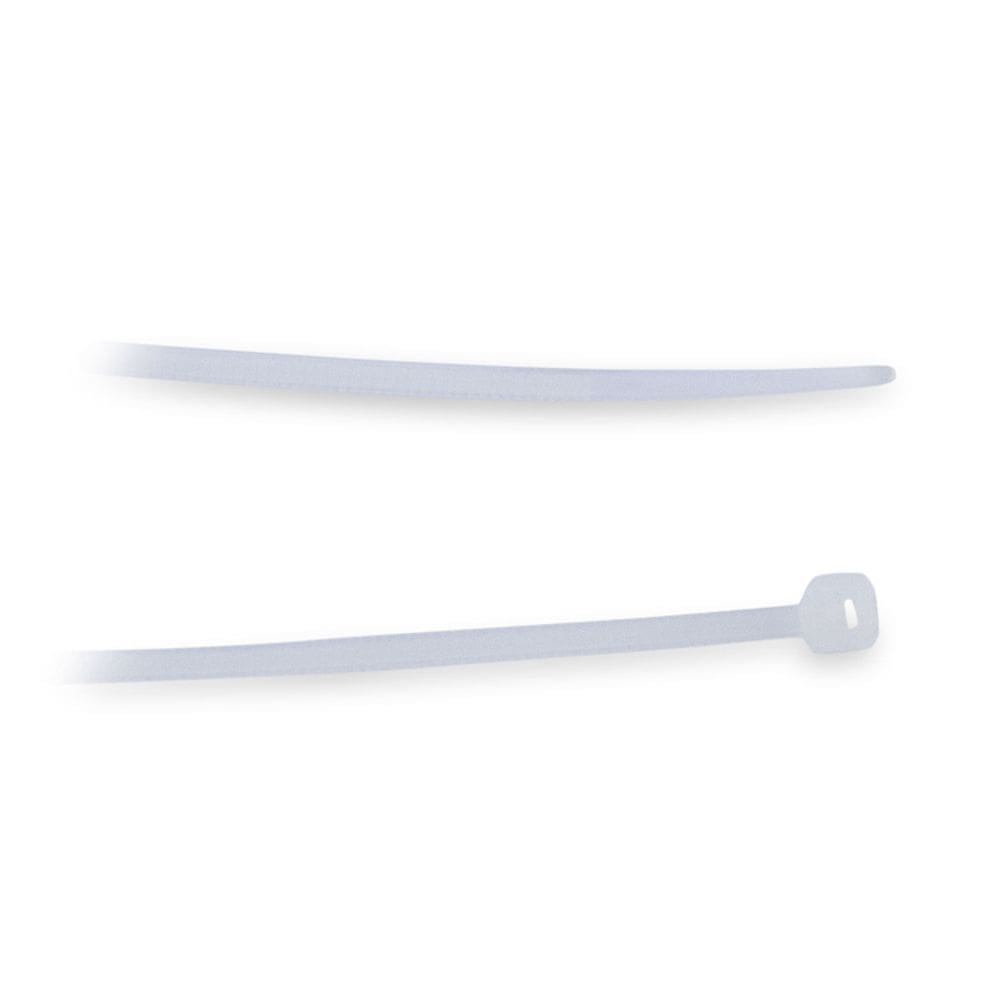 Abraçadeira de Nylon Branco 2.5mmx100mm Pacote com 100 Peças