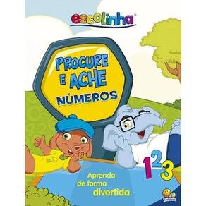 Livro Procure E Ache - Numeros - Livro Com Tapete Escolinha
