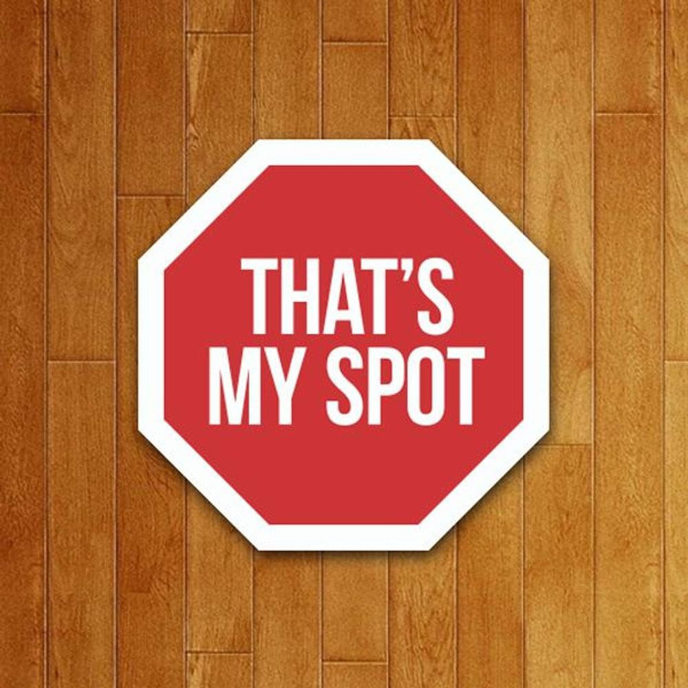 Placa Decorativa - That`S My Spot