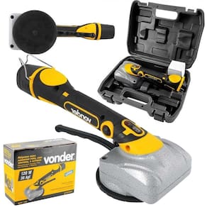 Máquina Assentar Piso À Bateria C/Ventosa 12V Bivolt Vonder