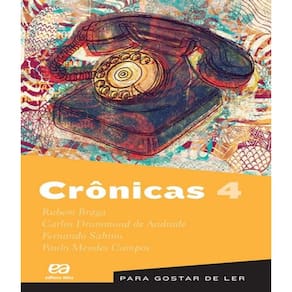 Livro Cronicas - Para Gostar De Ler - Vol 04