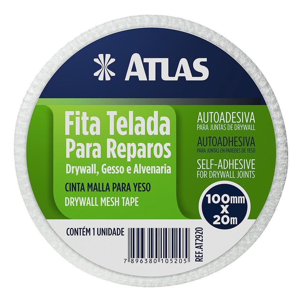 Fita Telada Reparos 100Mm X 20M