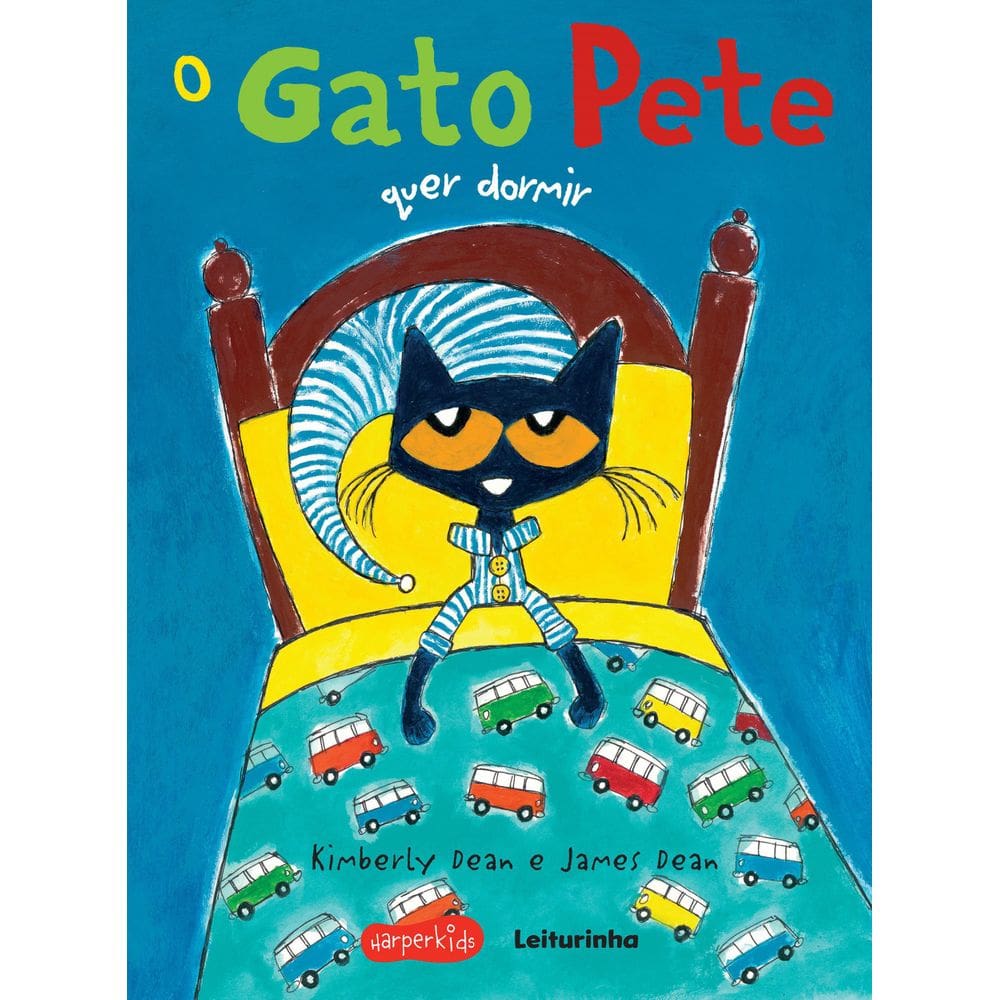 Livro O Gato Pete Quer Dormir