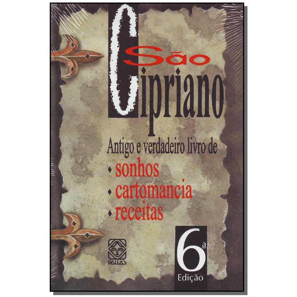 Livro São Cipriano Antigo E Verdadeiro Livro De Sonhos