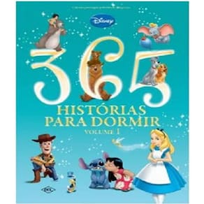 Livro Disney - 365 Historias Para Dormir - Vol 01