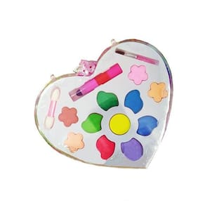 Estojo Maquiagem Infantil Crianças Coração Paleta 11 Cor Nº5