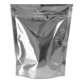 Sachê Aluminizado Stand-up Zíper 195mmx120mm 100unid Ideal