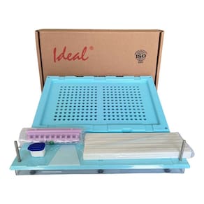 Encapsuladora Manual Completa Base + Bandeja 240 Cap A0 Azul