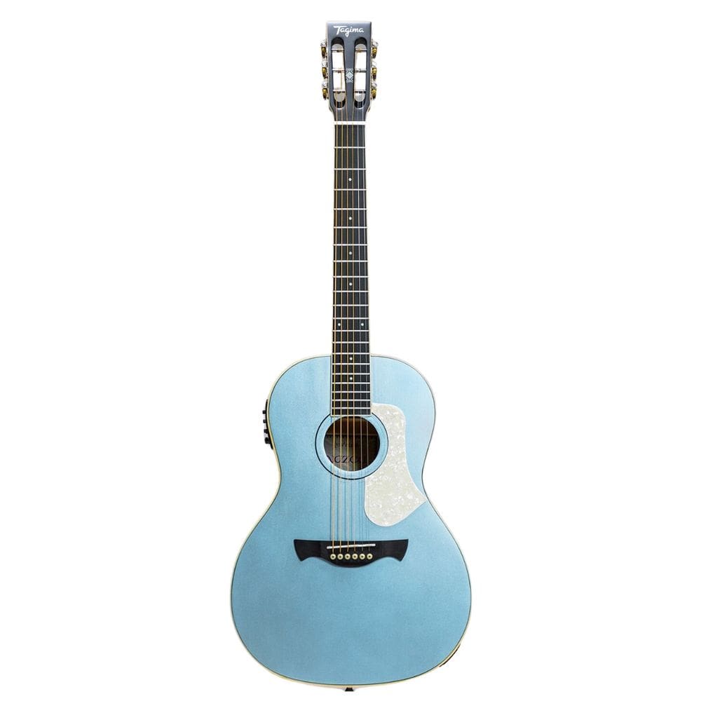Violao Tagima Parlor Non-Cutaway Eq Aco T/ Spruce B/S Agathis Latin America Nazca Nc Lpbs