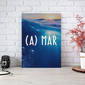 Placa Decorativa  A  Mar 20X30Cm