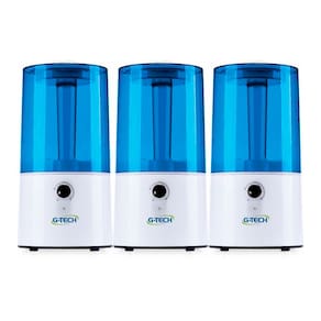 Kit 3 und Umidificador Ultrassônico Azul Allergy Free G-Tech