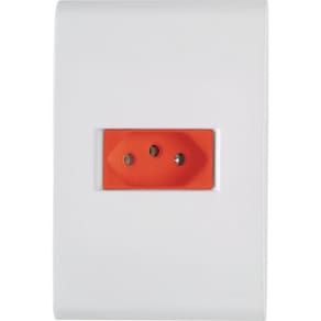Conjunto 1 Tomada 2P+T 20A/250V Vermelha Liz - Tramontina