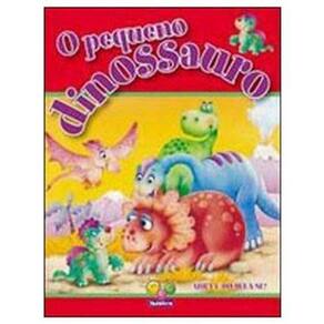 Livro O Pequeno Dinossauro Bichos Divertidos em 3D