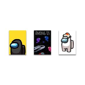 Placas Decorativas Quadros Among Us Game Mdf