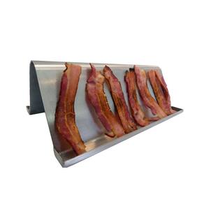 Assador De Bacon Para Hambúrguer E Churrasco Inox Escovado
