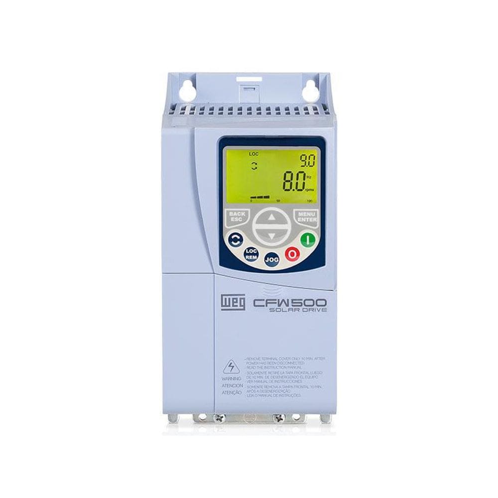 Inversor Off Grid Drive Bomba Solar Cfw500 Smart Mppt 380V